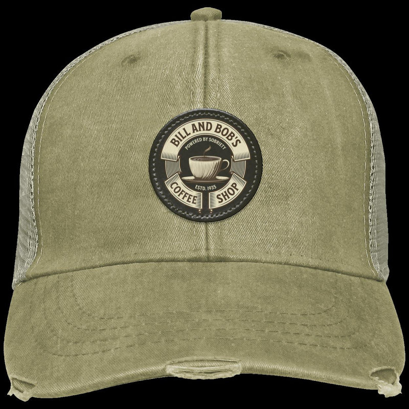 Recovery Distressed Ollie Cap | Inspiring Sobriety | Bill & Bob's Coffee Shop