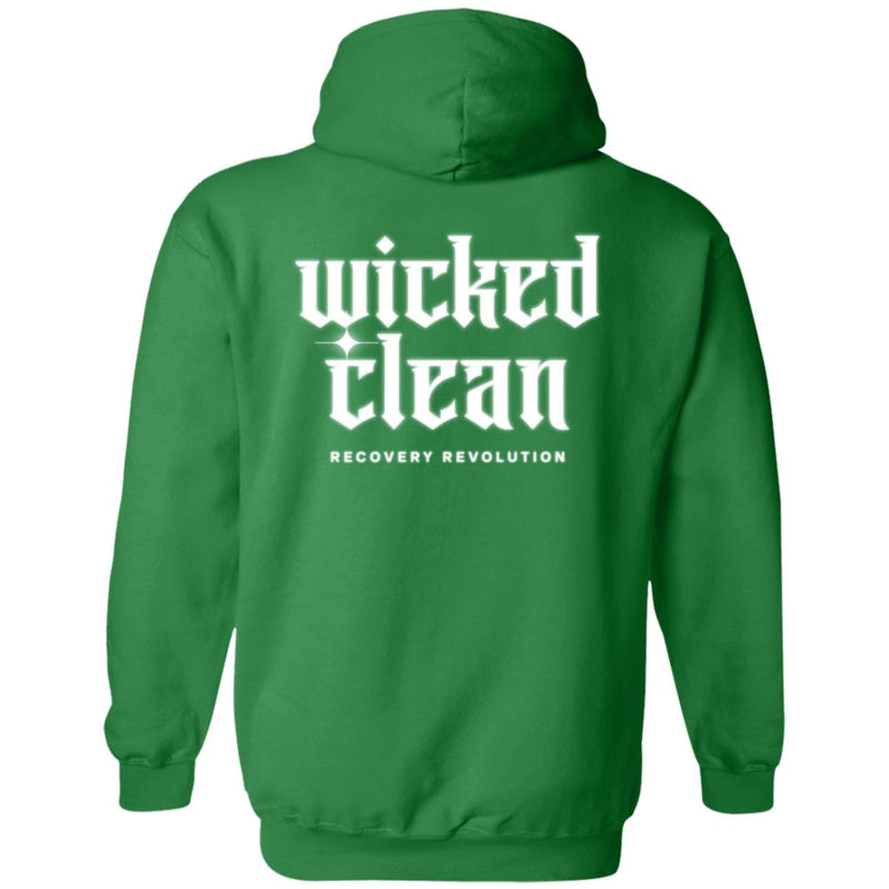 Recovery Zip Hoodie | Inspiring Sobriety |  Wicked Clean