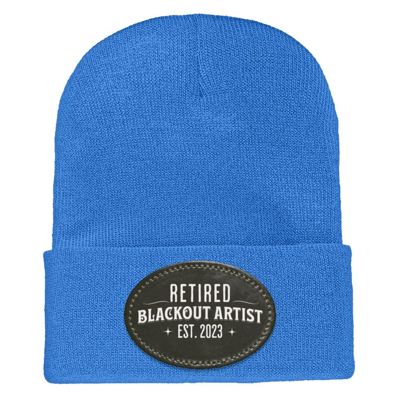 Custom Recovery Knit Beanie | Inspiring Sobriety |  Retired Blackout Artist