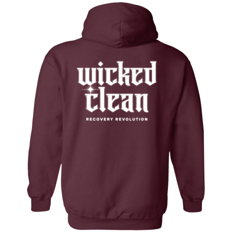 Recovery Zip Hoodie | Inspiring Sobriety |  Wicked Clean