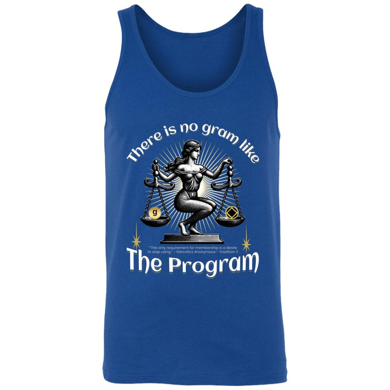 NA Recovery Unisex Tank | Inspiring Sobriety |  There's No Gram Like The Program