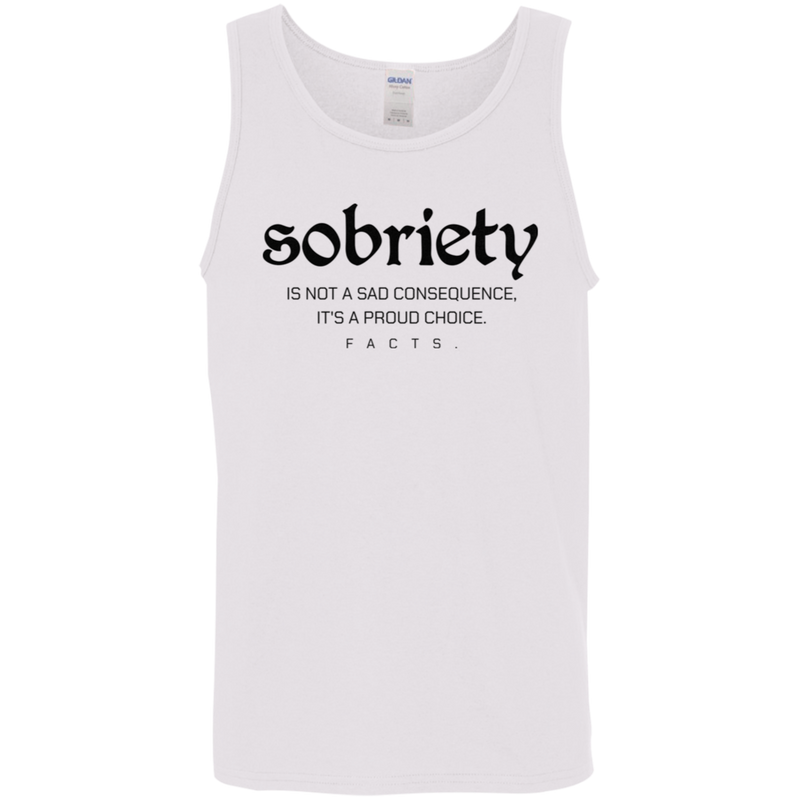 Recovery Unisex Tank | Inspiring Sobriety |   Sobriety - A Proud Choice