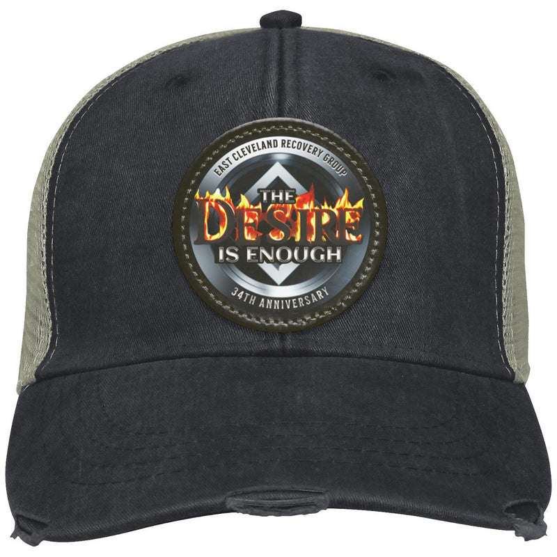 Ollie Distressed Cap | The Desire Is Enough