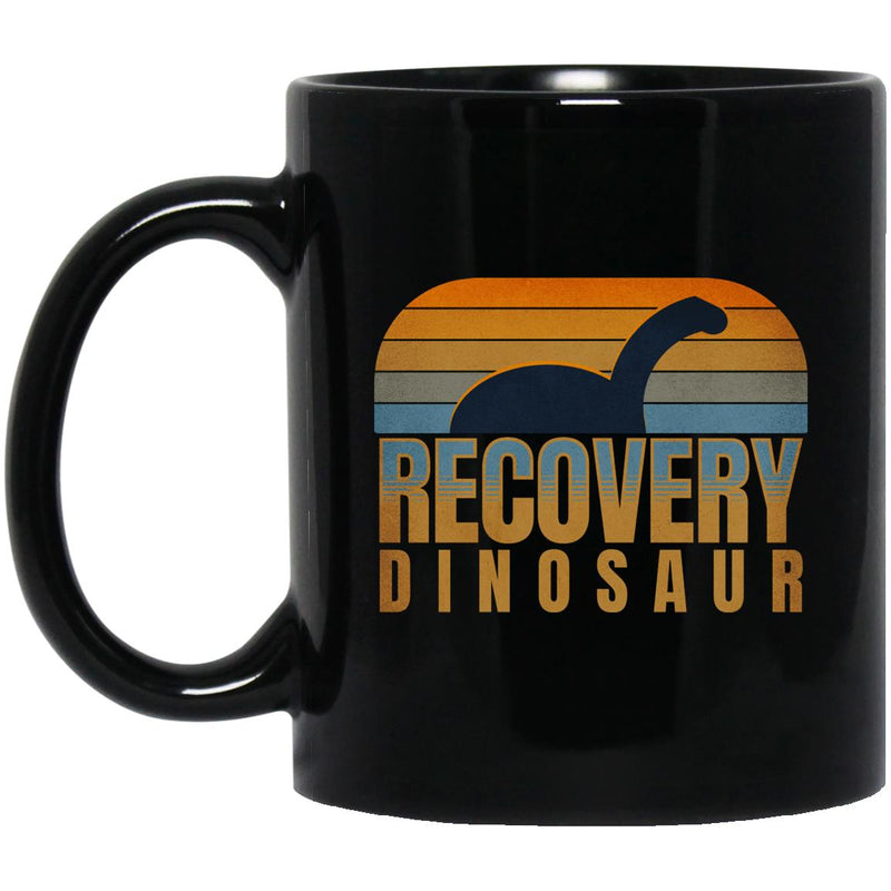 Recovery Coffee Mug | Inspiring Sobriety |  Recovery Dinosaur
