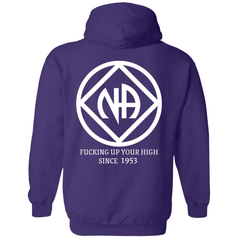 NA Recovery Hoodie | Inspiring Sobriety | NA - F'ing Up Your High Since 1953