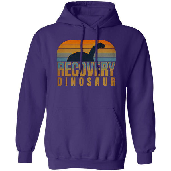 Recovery Hoodie | Inspiring Sobriety | Recovery Dinosaur