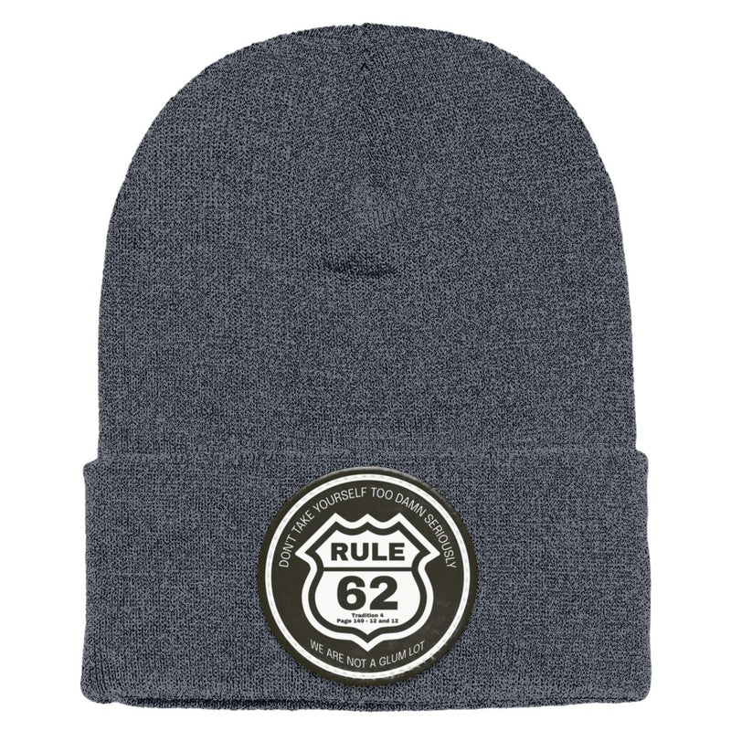 Recovery Knit Beanie | Inspiring Sobriety |  Rule 62