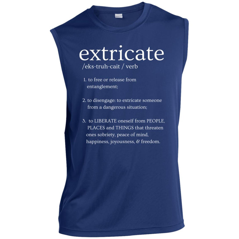 Mens Recovery Tank | Inspiring Sobriety |  Extricate Definition