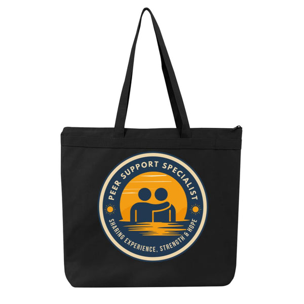 Recovery Tote Bag | Inspiring Sobriety |  Peer Support Specialist