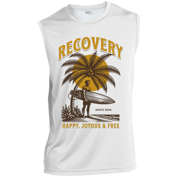 Custom Mens Recovery Tank | Inspiring Sobriety |  Recovery Surfer