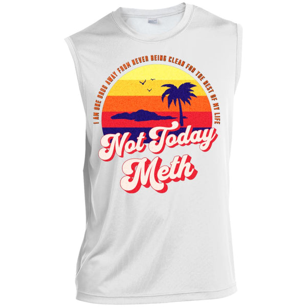 Mens Recovery Tank | Inspiring Sobriety | Not Today Meth