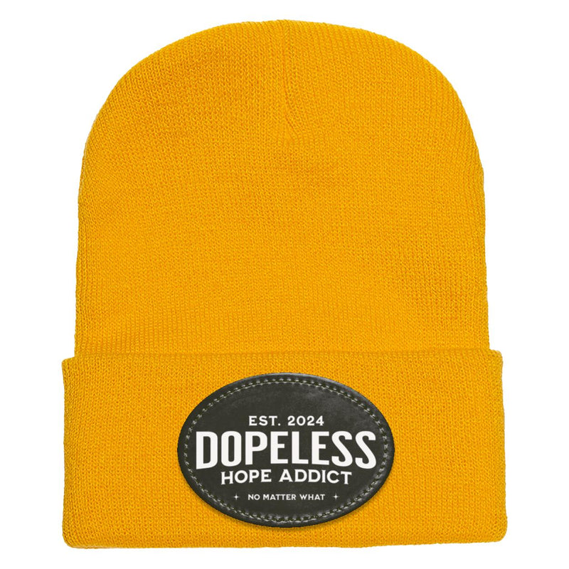 Custom Recovery Knit Beanie | Inspiring Sobriety |  Dopeless Hope Addict