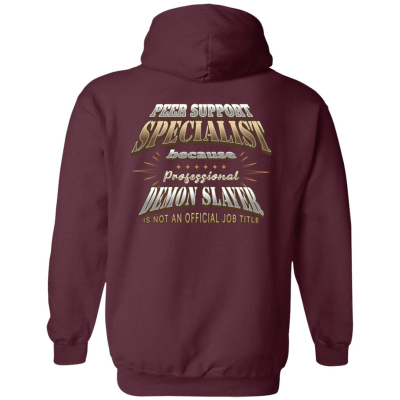 Recovery Zip Hoodie  | Inspiring Sobriety |  Peer Support Specialist (Demon Slayer)