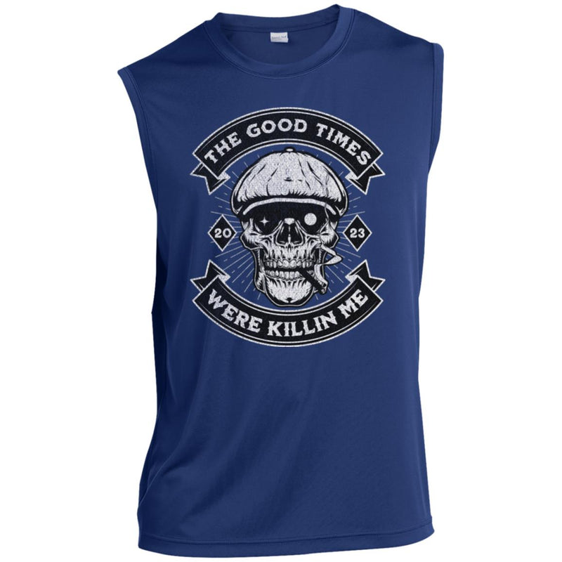 Mens Recovery Tank | Inspiring Sobriety |  The Good Times Were Killin Me