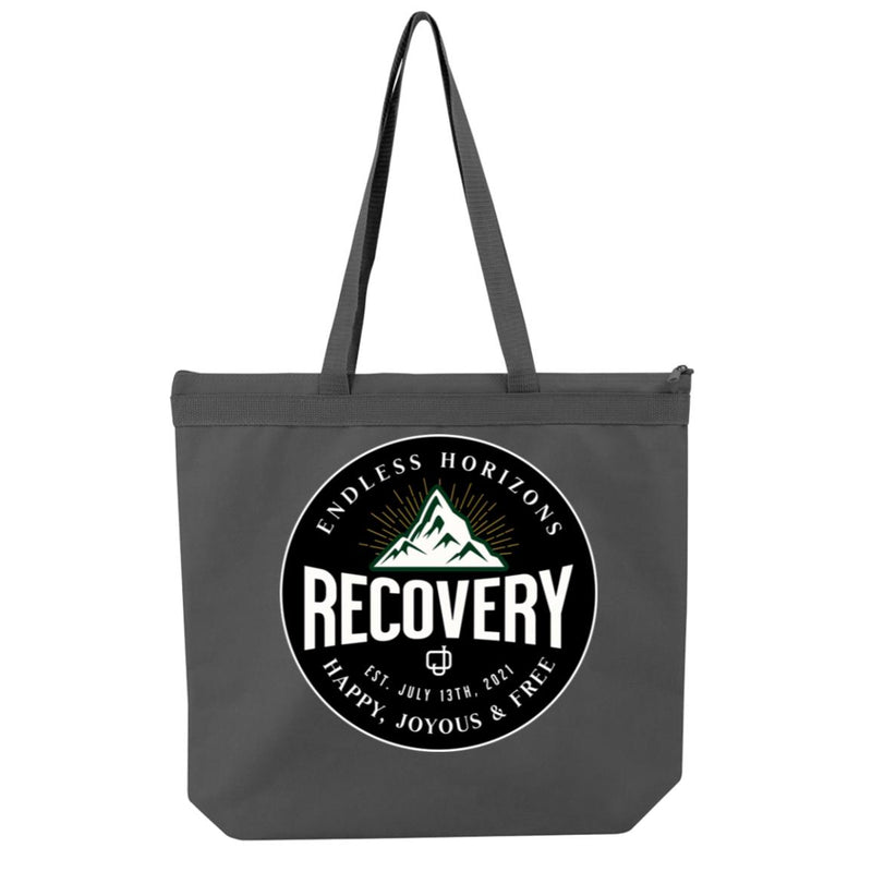 Custom Recovery Tote Bag | Inspiring Sobriety | Endless Horizons