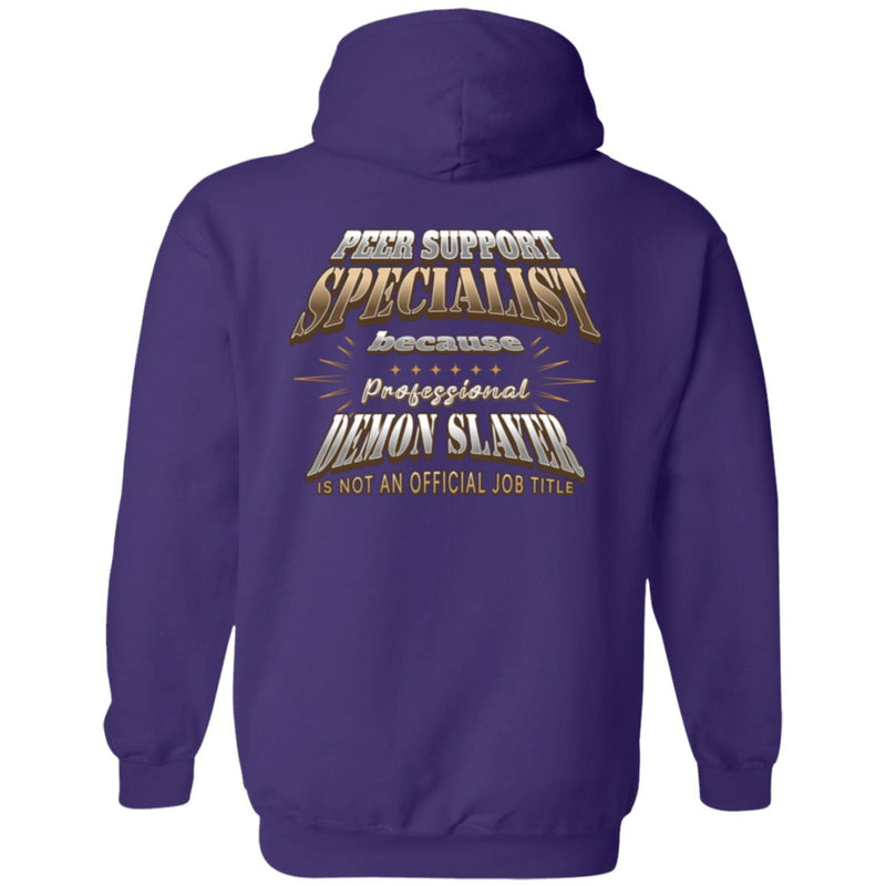 Recovery Zip Hoodie  | Inspiring Sobriety |  Peer Support Specialist (Demon Slayer)