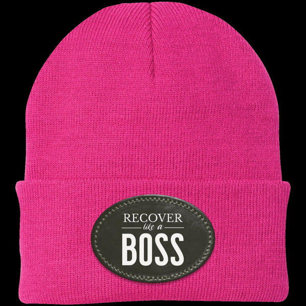 Recovery Beanie | Inspiring Sobriety |  Recover Like a Boss