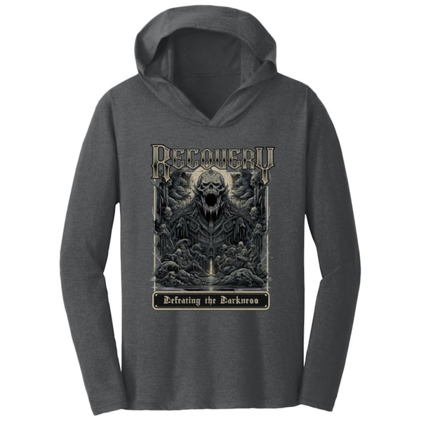 Recovery T-Shirt Hoodie | Inspiring Sobriety |  Recovery - Defeating The Darkness