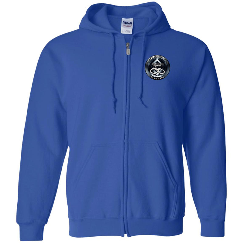 Recovery Zip Hoodie  | Inspiring Sobriety |  Ties That Bind