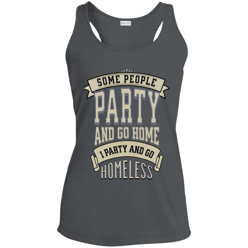Womens Recovery Tank | Inspiring Sobriety |  I Party & Go Homeless