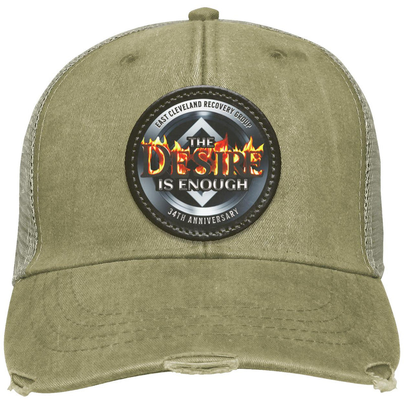 Ollie Distressed Cap | The Desire Is Enough