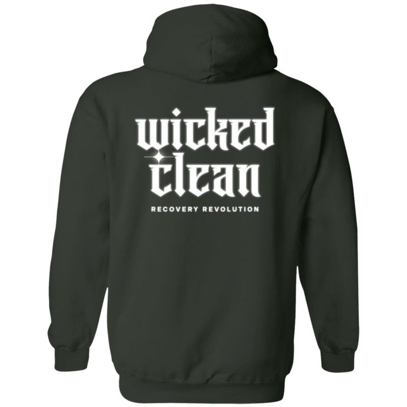 Recovery Zip Hoodie | Inspiring Sobriety |  Wicked Clean