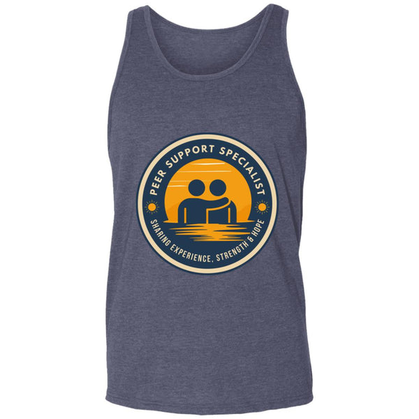 Recovery Unisex Tank | Inspiring Sobriety |  Peer Support Specialist