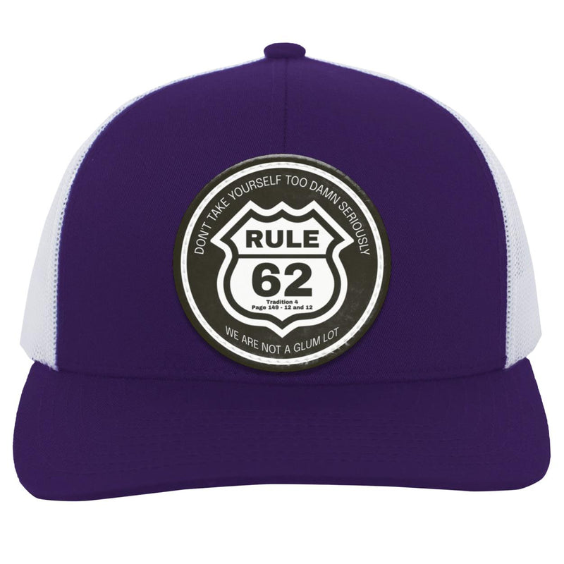 Recovery Trucker Snapback Hat | Inspiring Sobriety |  Rule 62