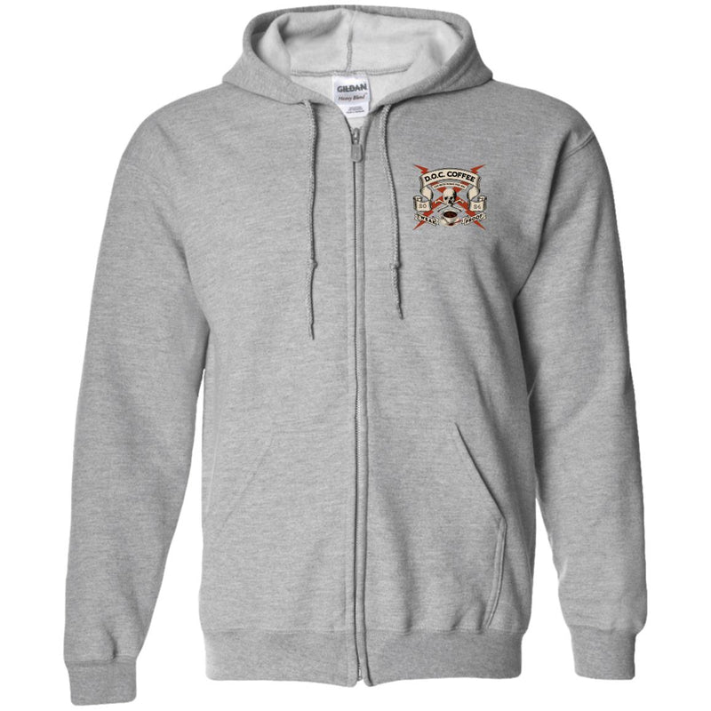 Custom Recovery Zip Hoodie | Inspiring Sobriety |  DOC Coffee