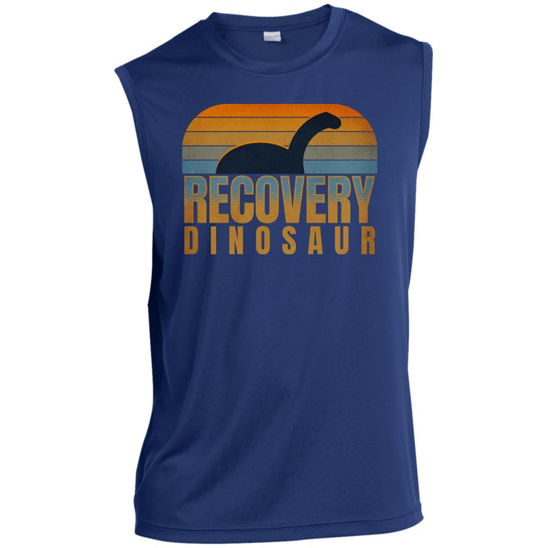 Mens Recovery Tank | Inspiring Sobriety |  Recovery Dinosaur