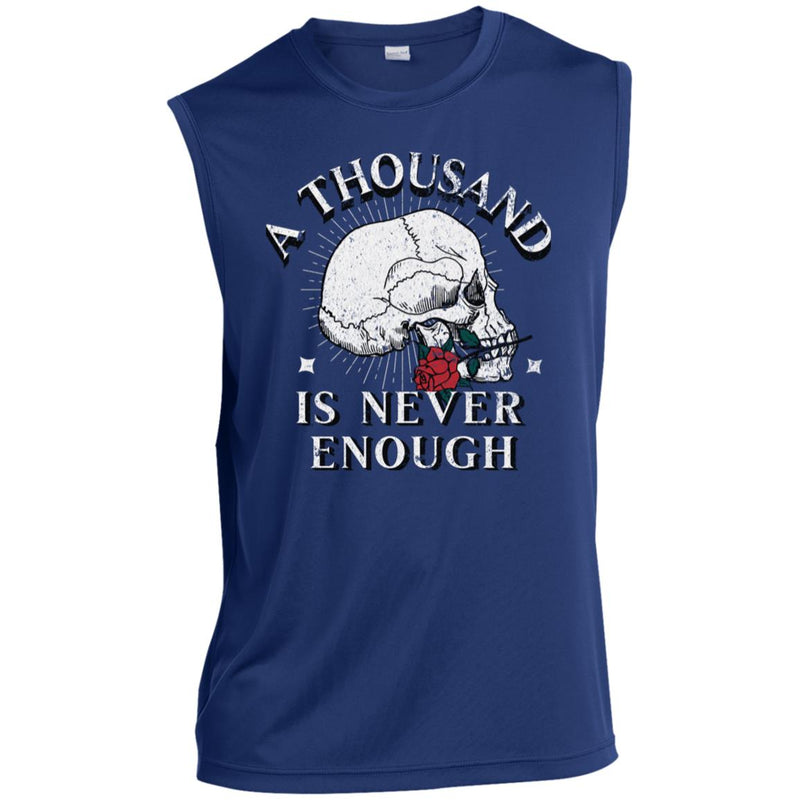 Mens Recovery Tank | Inspiring Sobriety | 1000 Is Never Enough
