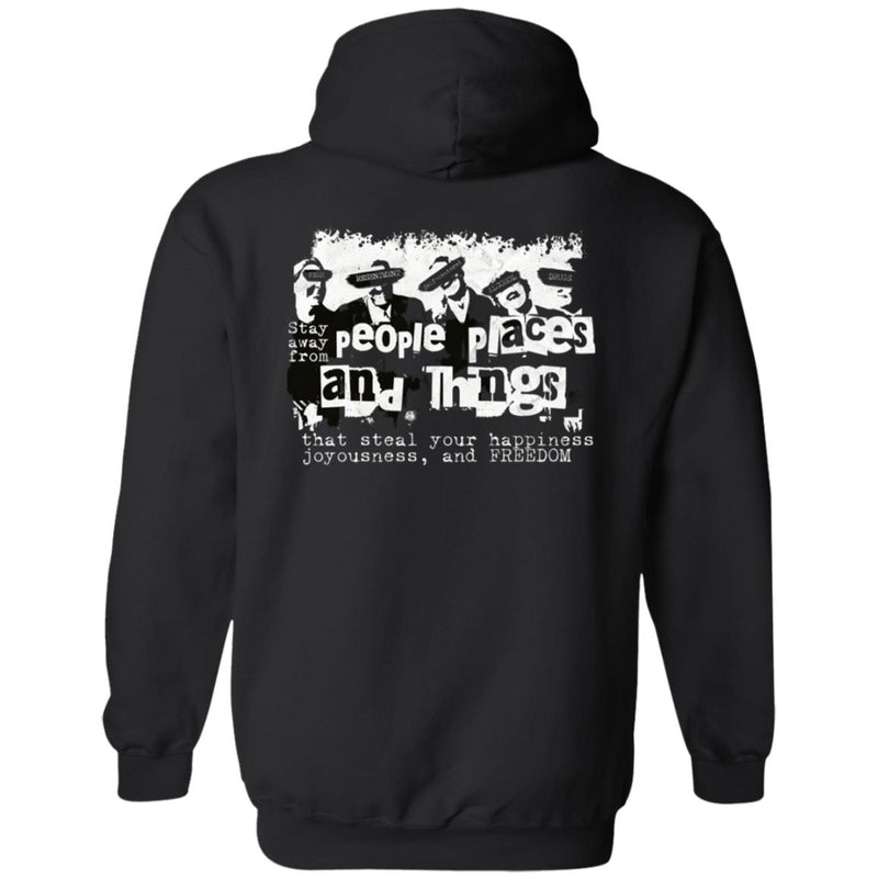 Recovery Zip Hoodie  | Inspiring Sobriety | People Places & Things