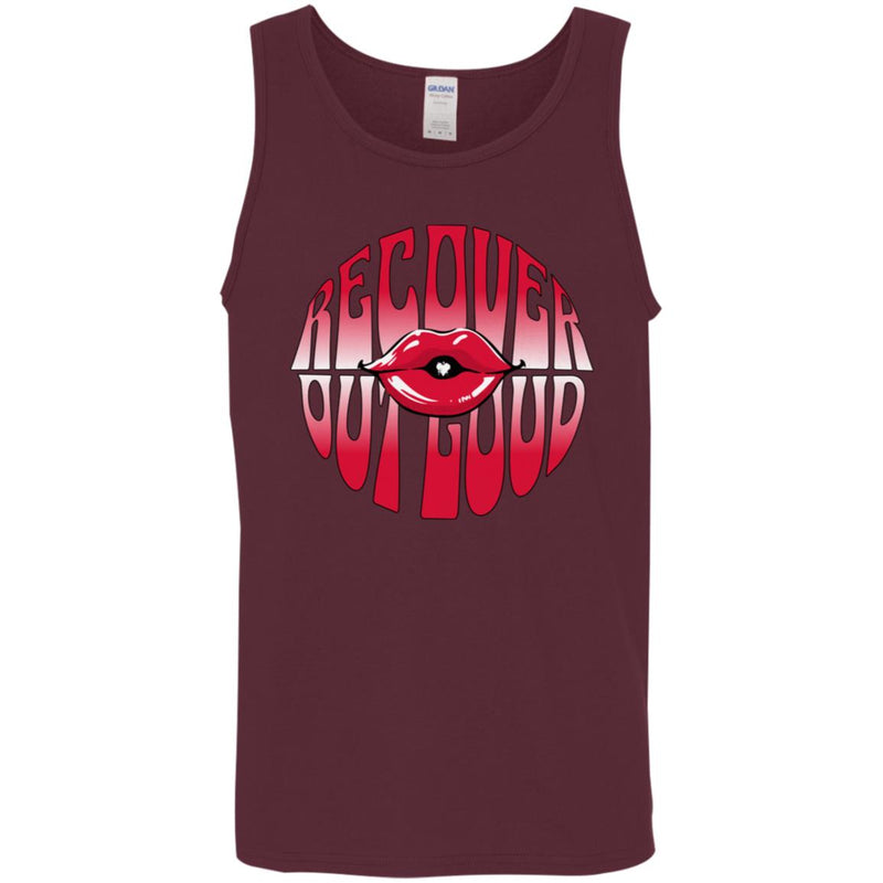 Recovery Unisex Tank | Inspiring Sobriety |  Recover Out Loud (Retro)