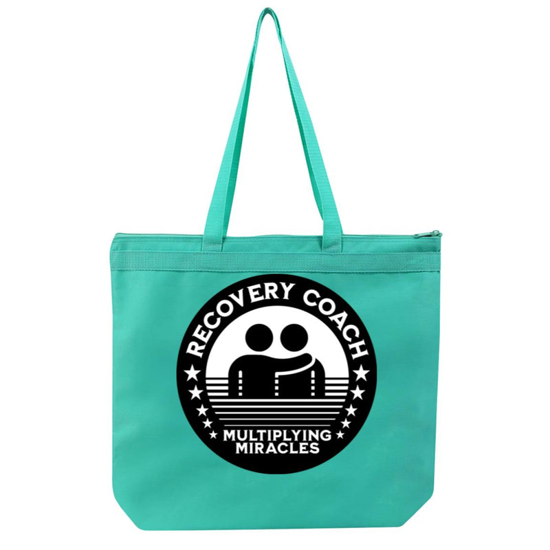 Recovery Tote Bag | Inspiring Sobriety |  Recovery Coach