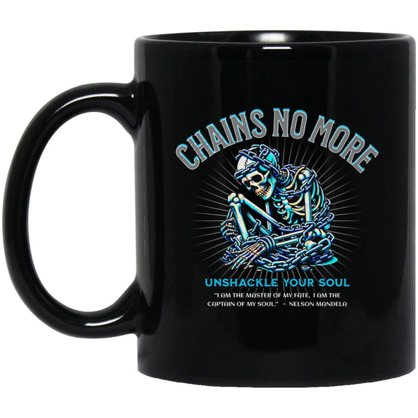 nelson mandela Recovery Mug | Inspiring Sobriety | Chains No More