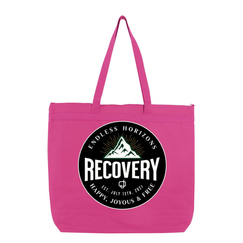 Custom Recovery Tote Bag | Inspiring Sobriety | Endless Horizons