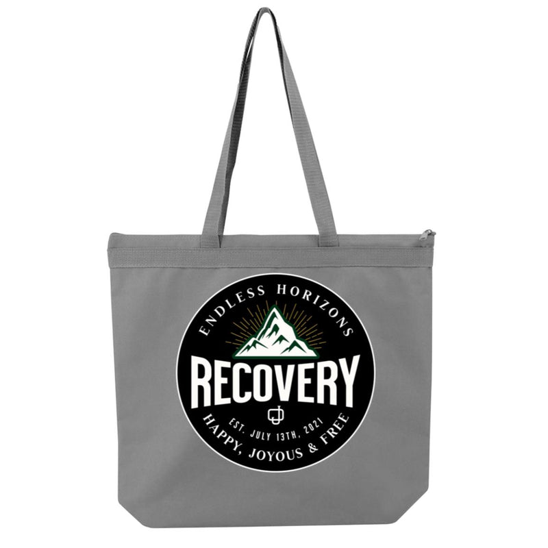 Custom Recovery Tote Bag | Inspiring Sobriety | Endless Horizons