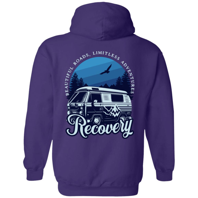 Recovery Zip Hoodie  | Inspiring Sobriety |   Recovery Roads & Adventures
