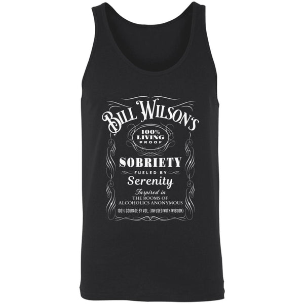 AARecovery Unisex Tank | Inspiring Sobriety |  Bill Wilson's 100% Living Proof Sobriety
