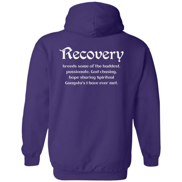 Recovery Zip Hoodie  | Inspiring Sobriety |  Recovery Breeds