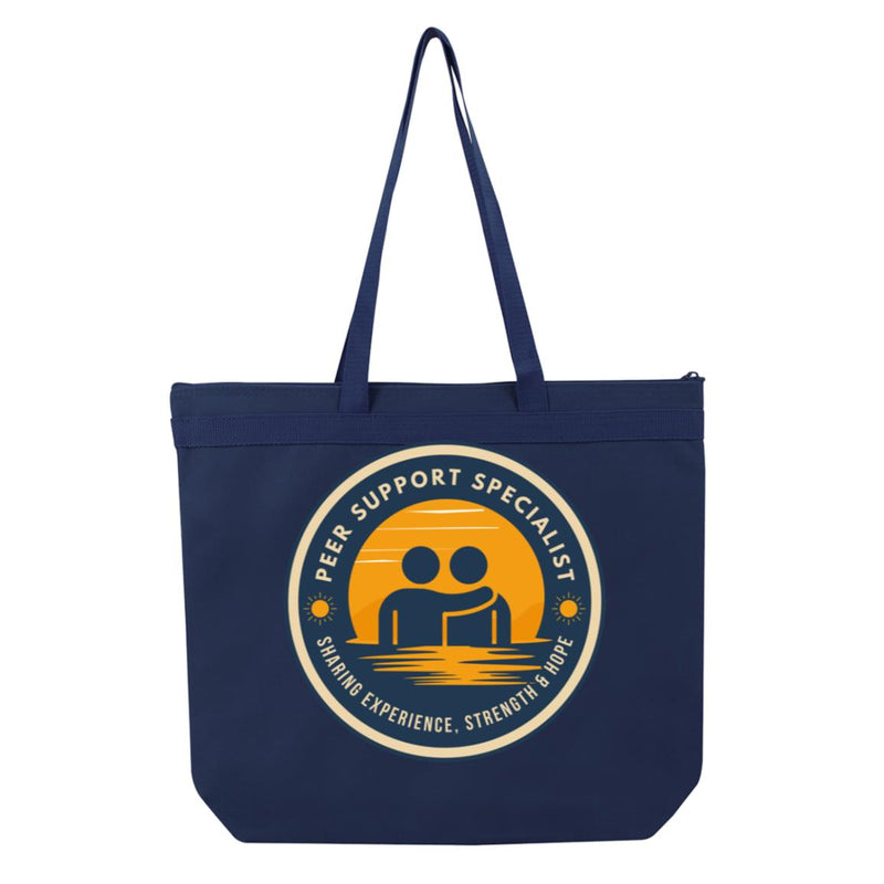 Recovery Tote Bag | Inspiring Sobriety |  Peer Support Specialist