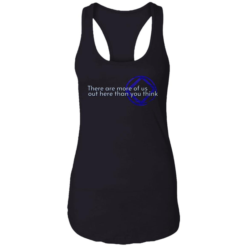 NA Womens Recovery Tank | Inspiring Sobriety |  There Are More of Us
