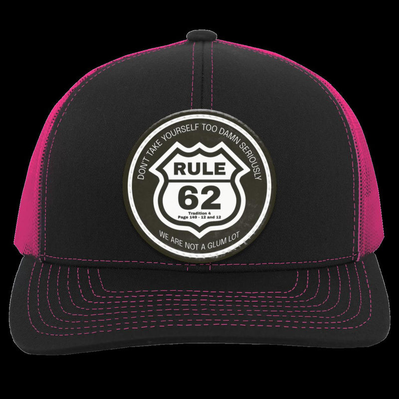 Recovery Trucker Snapback Hat | Inspiring Sobriety |  Rule 62