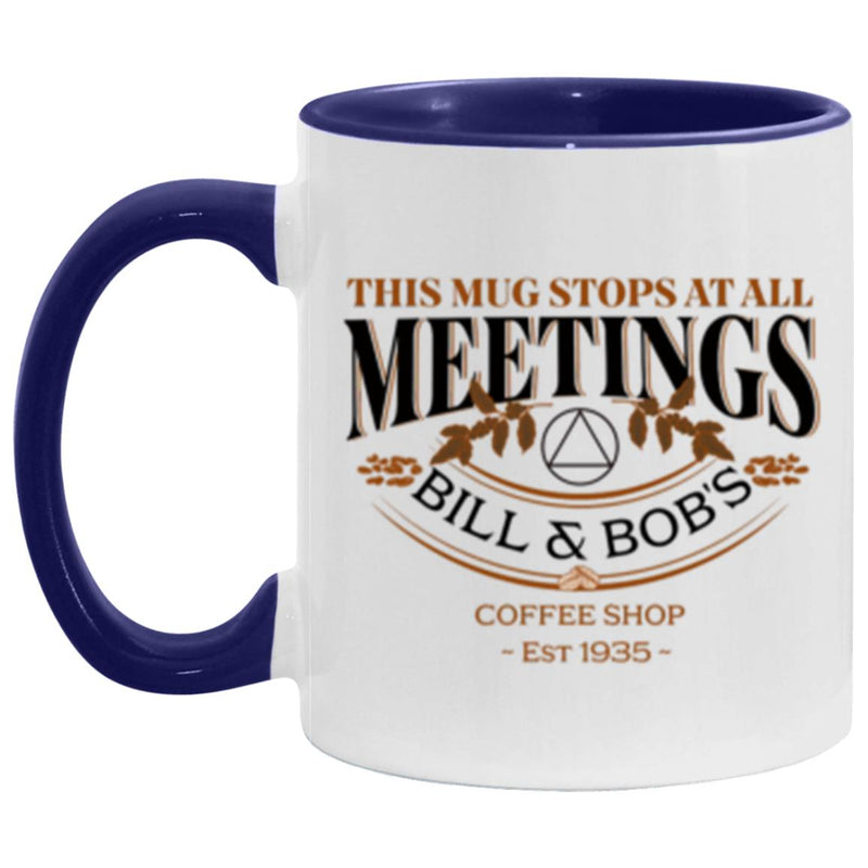 Recovery Mug | Inspiring Sobriety | This Mug Stops at All Meetings