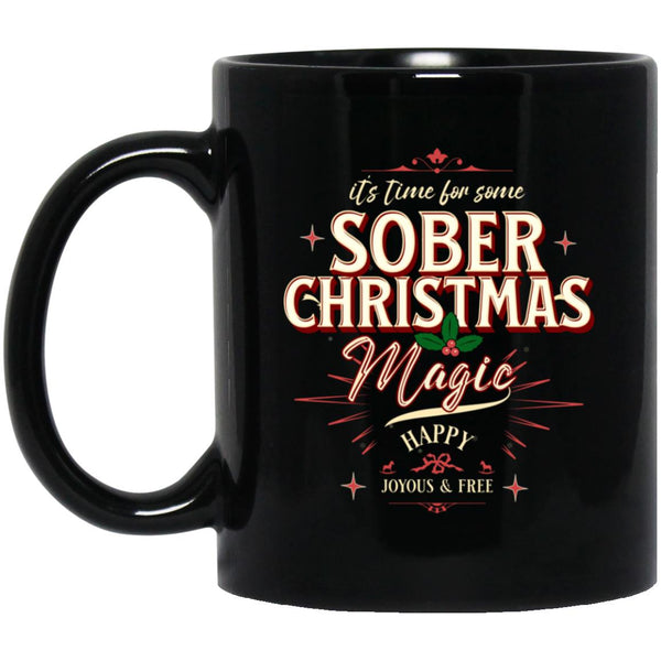 Christmas Recovery Mug | Inspiring Sobriety |   Sober Christmas Magic