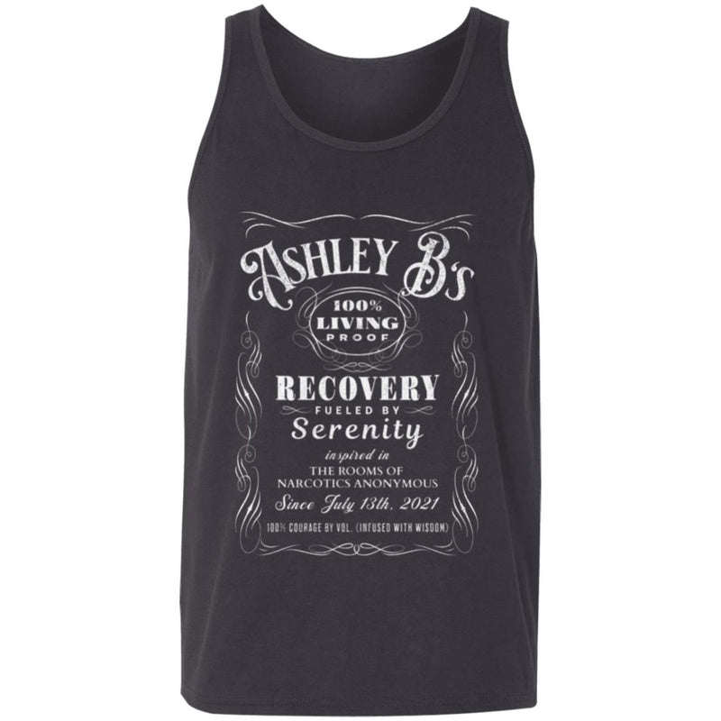 Custom Recovery Unisex Tank | Inspiring Sobriety |  (Custom) 100% Living Proof