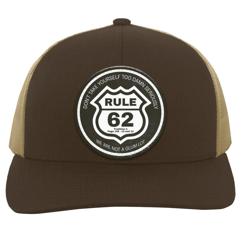 Recovery Trucker Snapback Hat | Inspiring Sobriety |  Rule 62