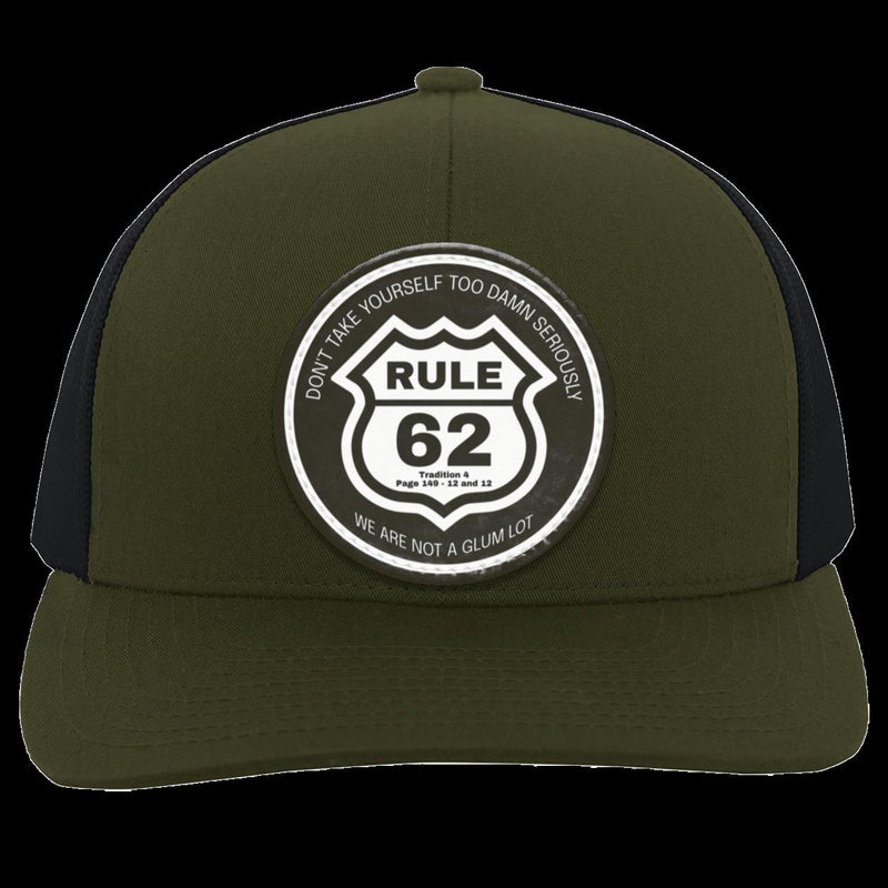 Recovery Trucker Snapback Hat | Inspiring Sobriety |  Rule 62