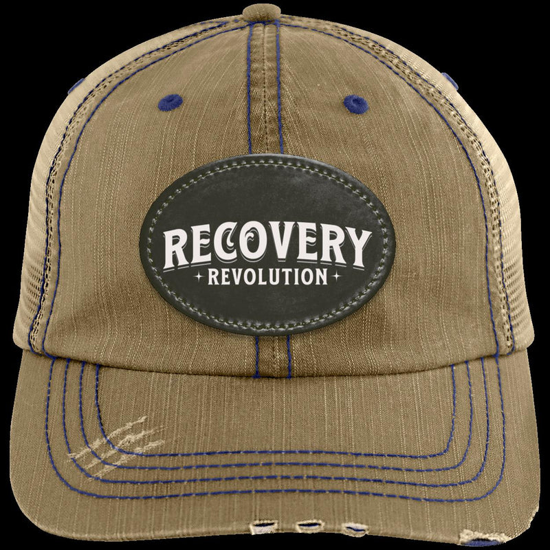 Recovery Distressed Hat | Inspiring Sobriety |  Recovery Revolution