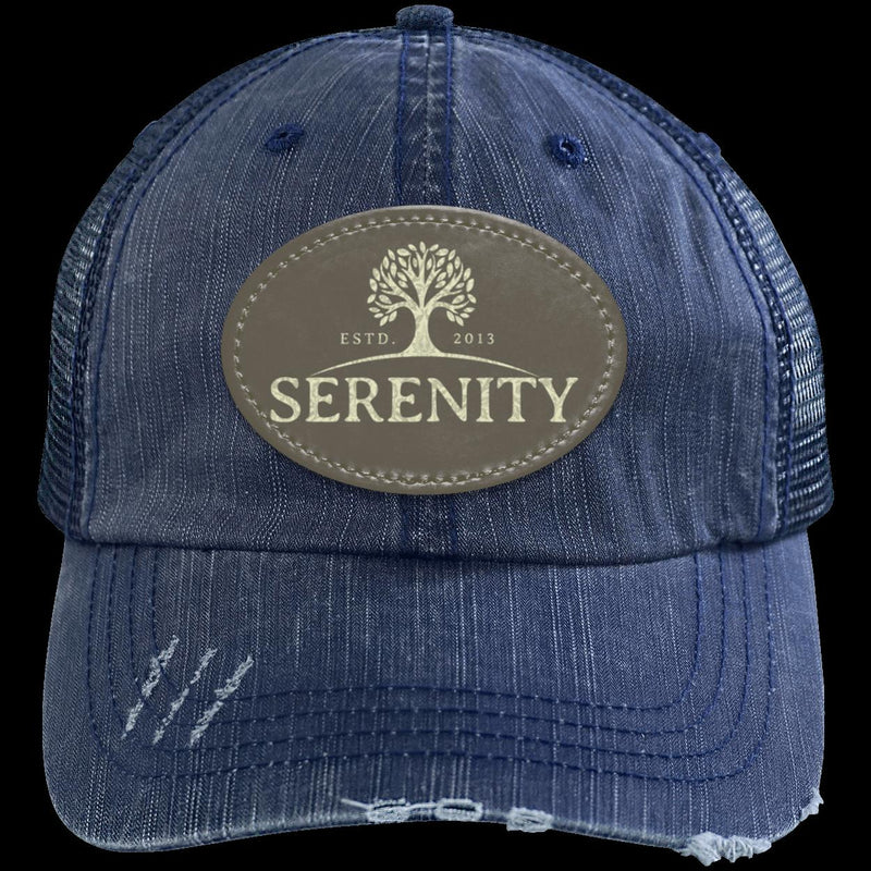 Custom Recovery Distressed Hat | Inspiring Sobriety |  Serenity Established (Year)